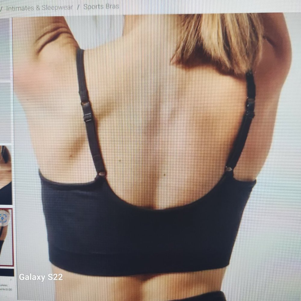 NWT Athleta A-C Renew Bra. Black. Size XL. - Picture 5 of 7